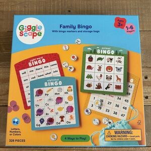 GiggleScape Family Bingo Game